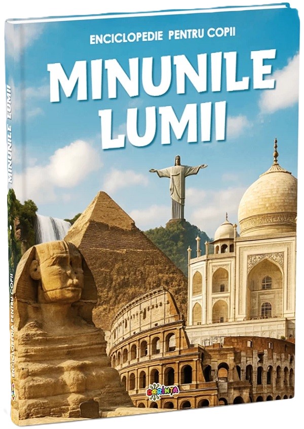 Coperta cărții 'Enciclopedie pentru copii. Minunile lumii'