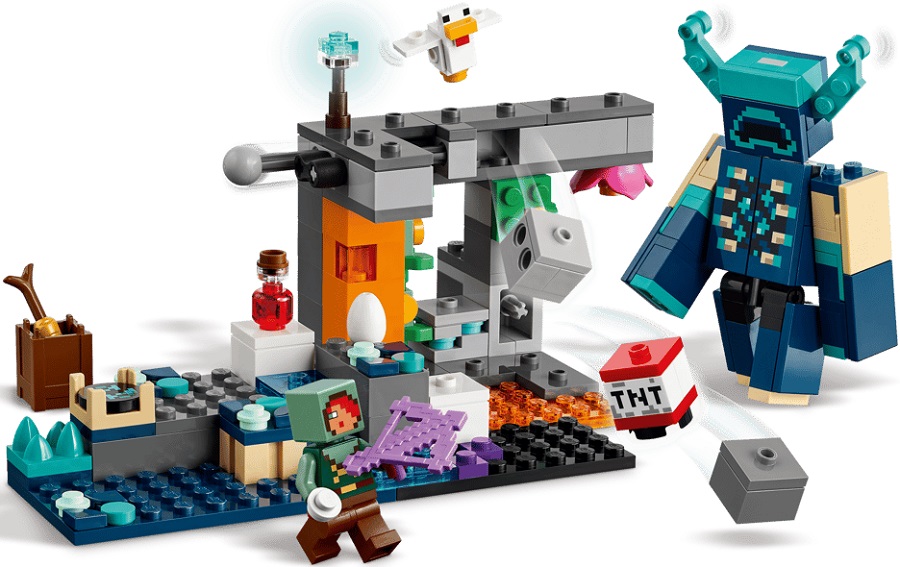 Imaginea produsului 'Lego Minecraft: Întalnirea cu Temnicerul'