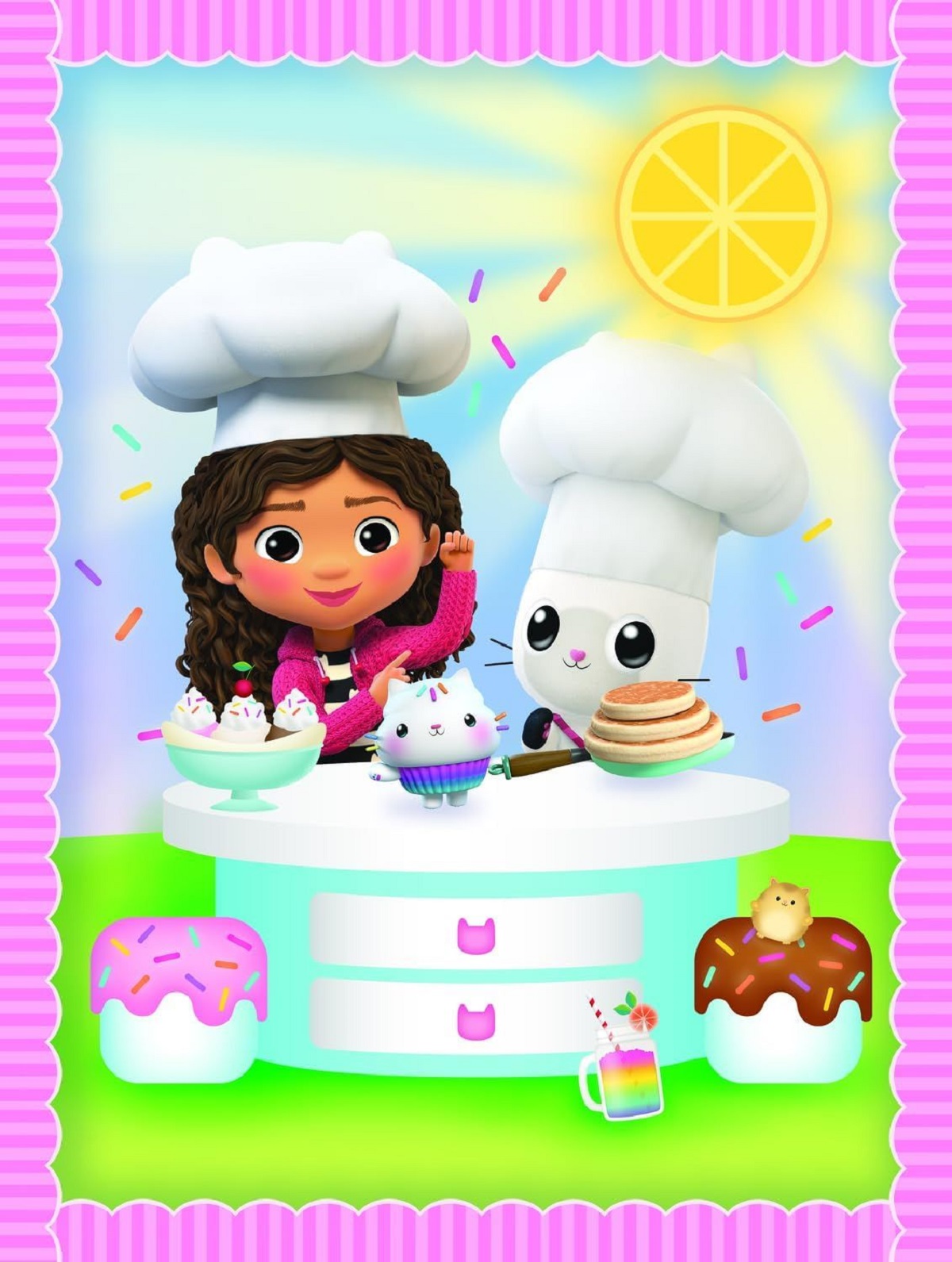 Imaginea produsului 'Puzzle 2 in 1 + Memos. Gabby's Dollhouse'