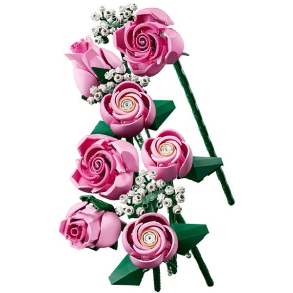 Lego Botanicals: Buchet de trandafiri roz
