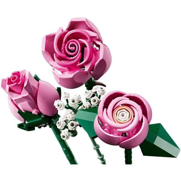 Lego Botanicals: Buchet de trandafiri roz
