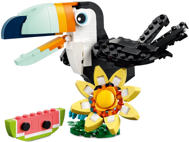 Imaginea produsului 'Lego Creator 3 în 1: Animale sălbatice. Tucan tropical'