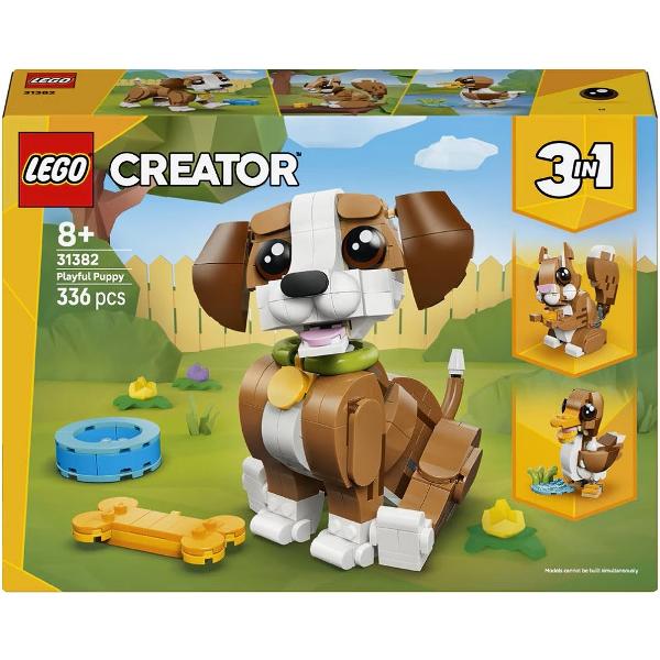 Lego Creator 3 in 1: Animale adorabile. Catelus jucaus