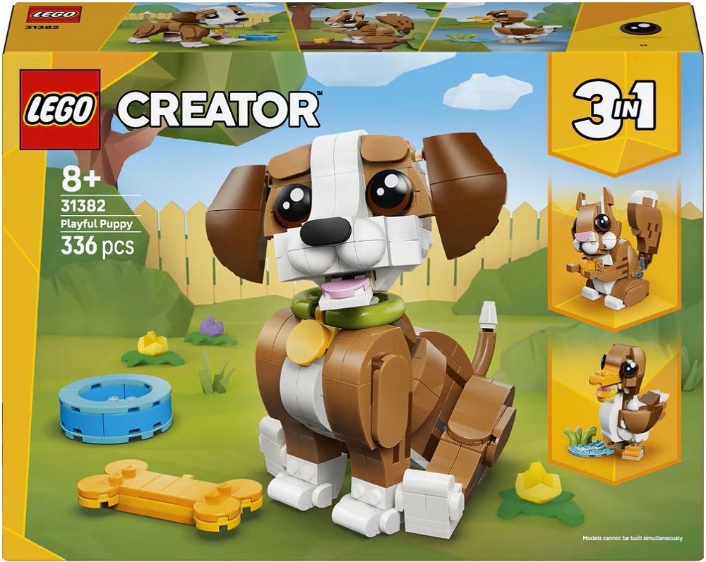 Imaginea produsului 'Lego Creator 3 în 1: Animale adorabile. Cățeluș jucăuș'