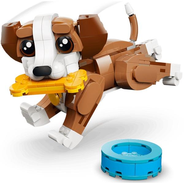Lego Creator 3 in 1: Animale adorabile. Catelus jucaus