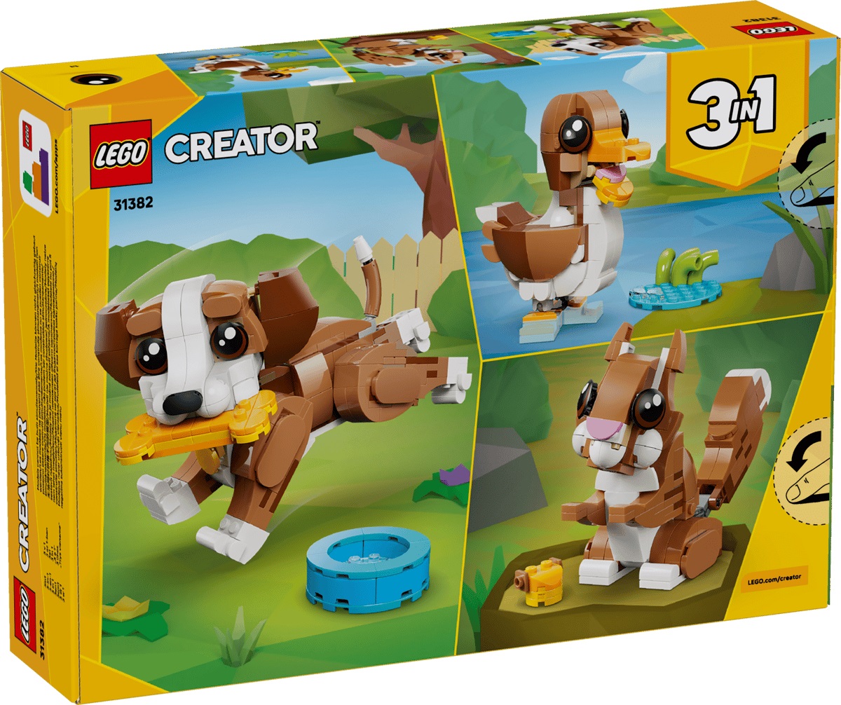 Imaginea produsului 'Lego Creator 3 în 1: Animale adorabile. Cățeluș jucăuș'