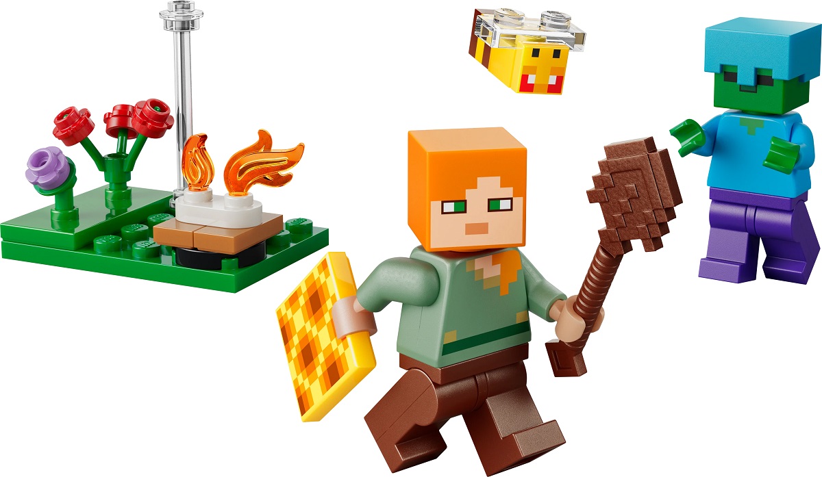 Imaginea produsului 'Lego Minecraft: Conflict la focul de tabără al lui Alex'