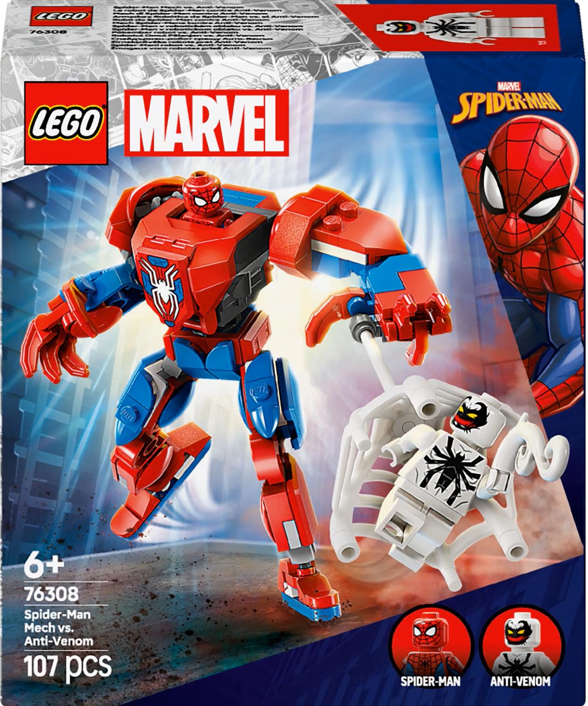 Imaginea produsului 'Lego Super Heroes: Robotul Omul Păianjen vs. Anti-Venom'
