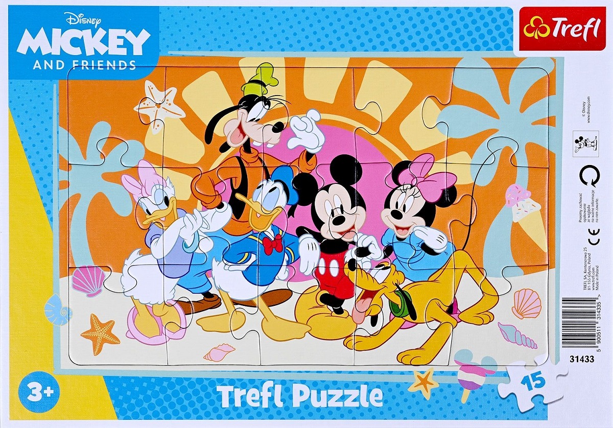 Imaginea produsului 'Puzzle 15. Întrebari despre Mickey Mouse'