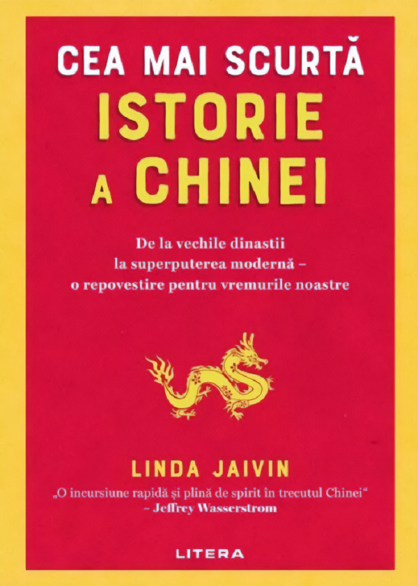 Coperta cărții 'Cea mai scurtă istorie a Chinei - Linda Jaivin'