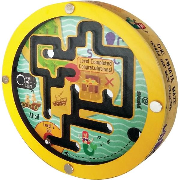 Joc de indemanare: Labirint dublu pirati