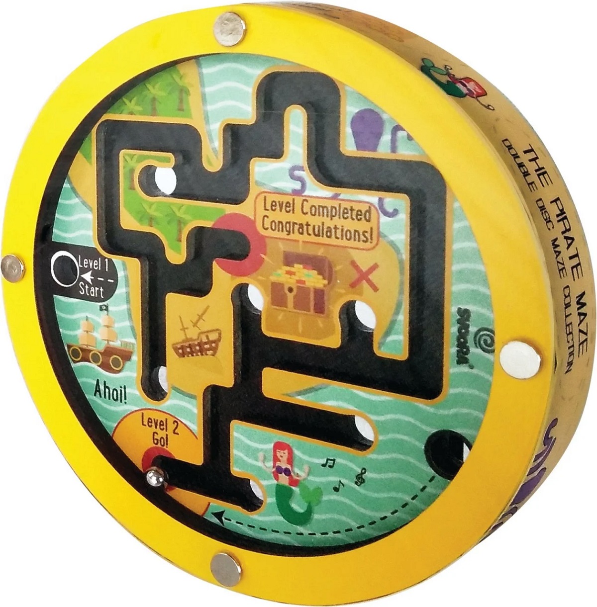 Imaginea produsului 'Joc de îndemânare: Labirint dublu pirați'