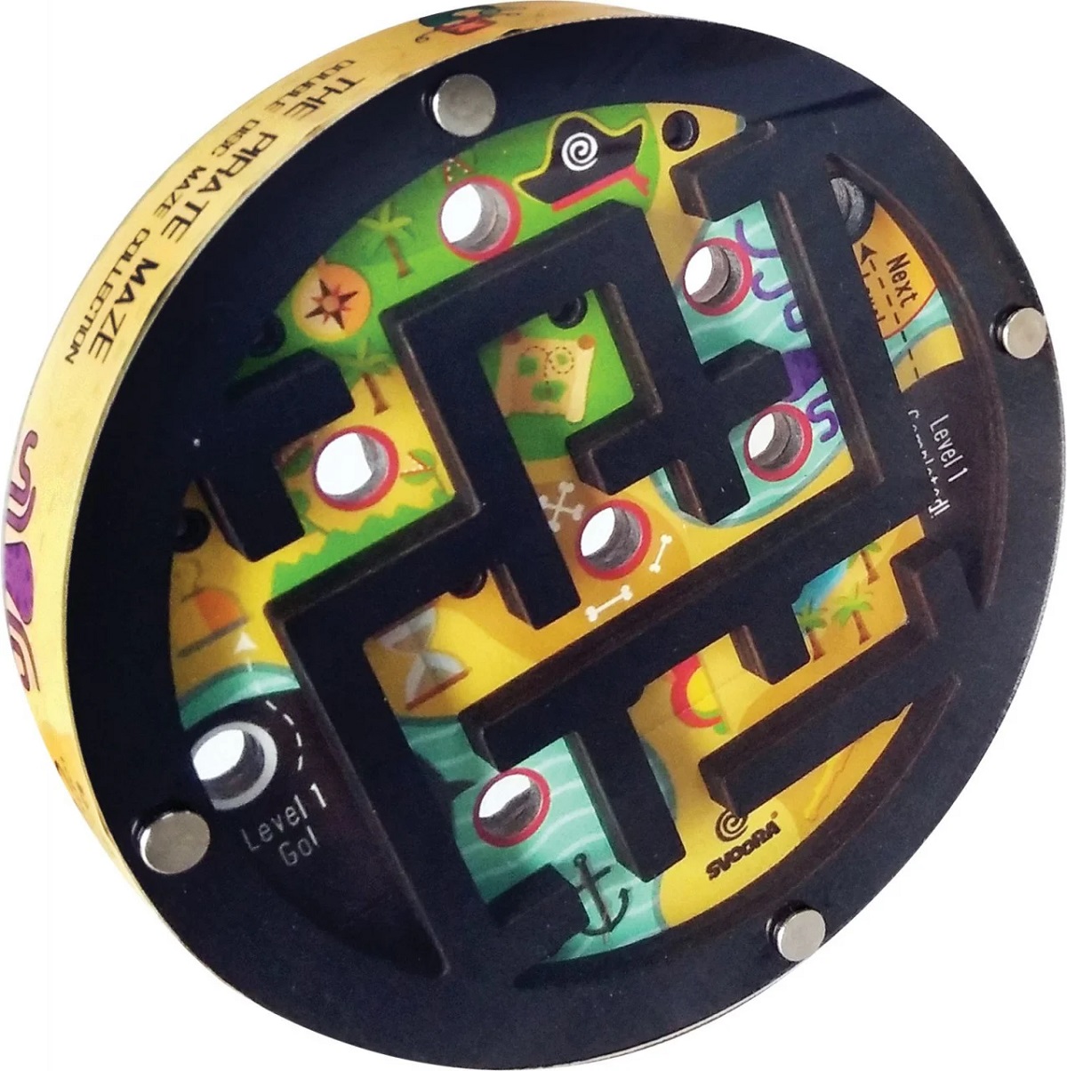 Imaginea produsului 'Joc de îndemânare: Labirint dublu pirați'