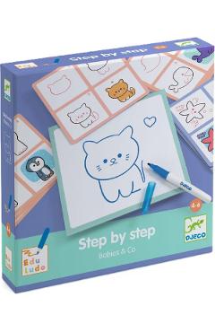 Imaginea produsului 'Joc. Desenează pas cu pas: Step by step'