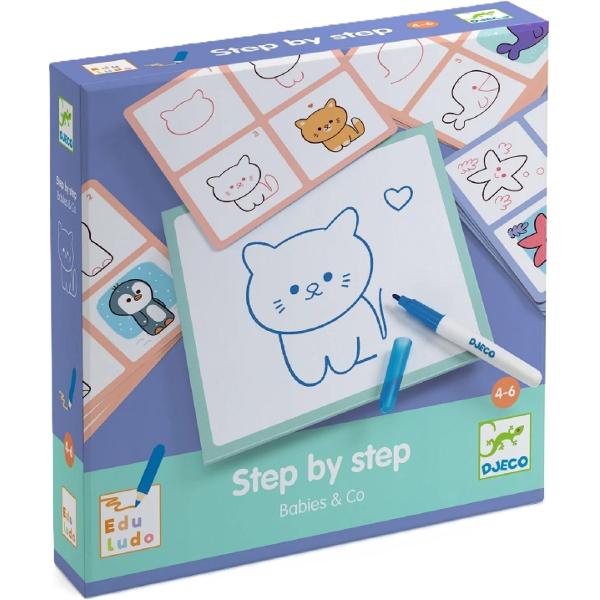 Joc. Deseneaza pas cu pas: Step by step