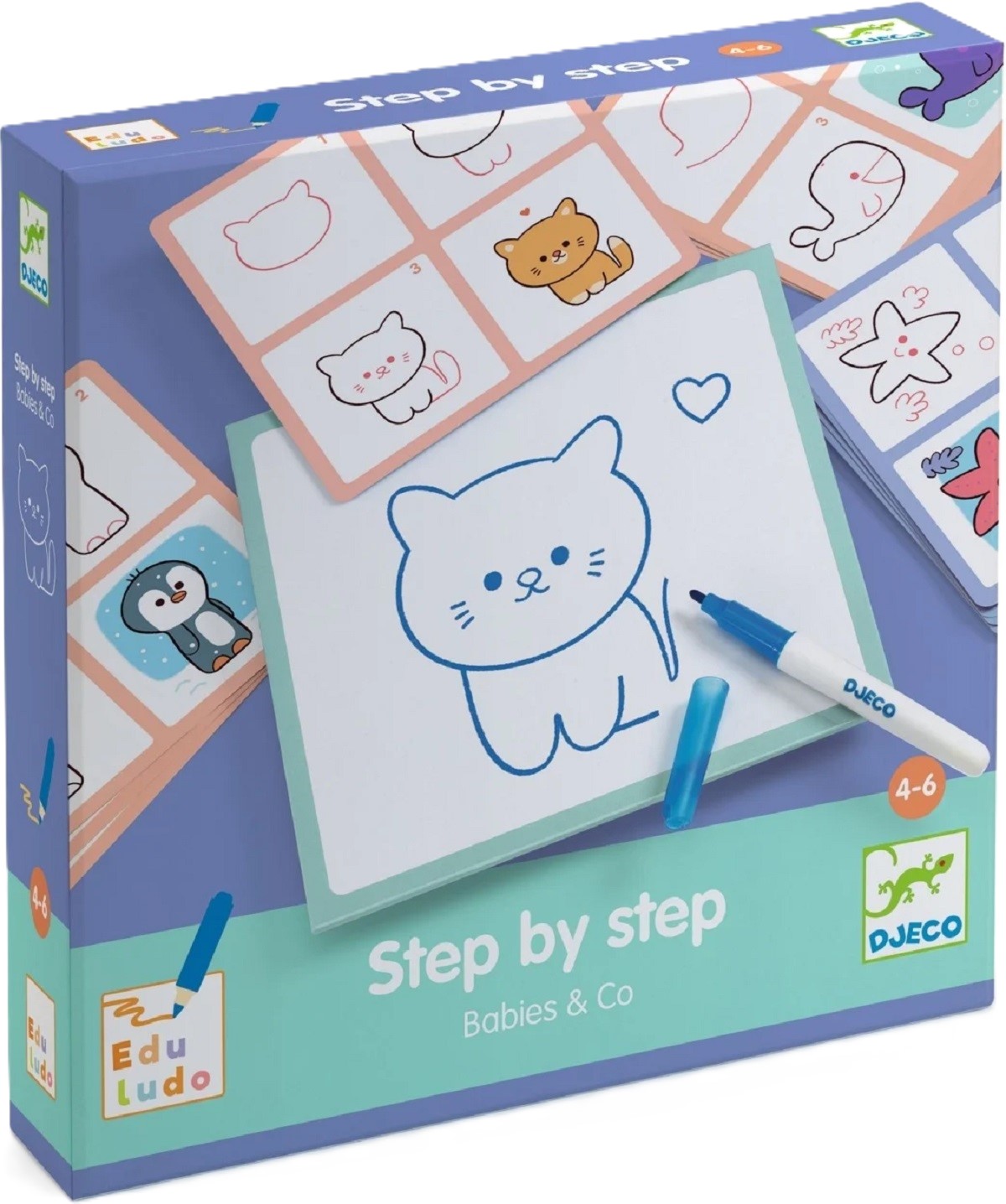 Imaginea produsului 'Joc. Desenează pas cu pas: Step by step'