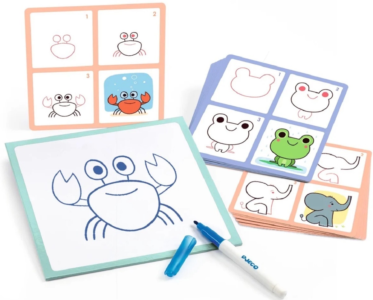 Imaginea produsului 'Joc. Desenează pas cu pas: Step by step'