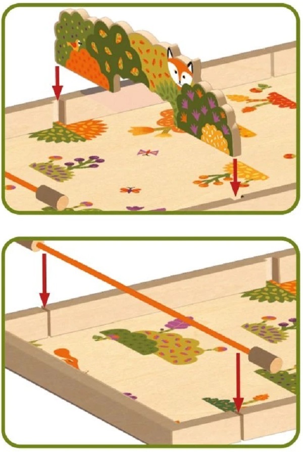 Imaginea produsului 'Joc de îndemanare 2 în 1. Pass Animo'