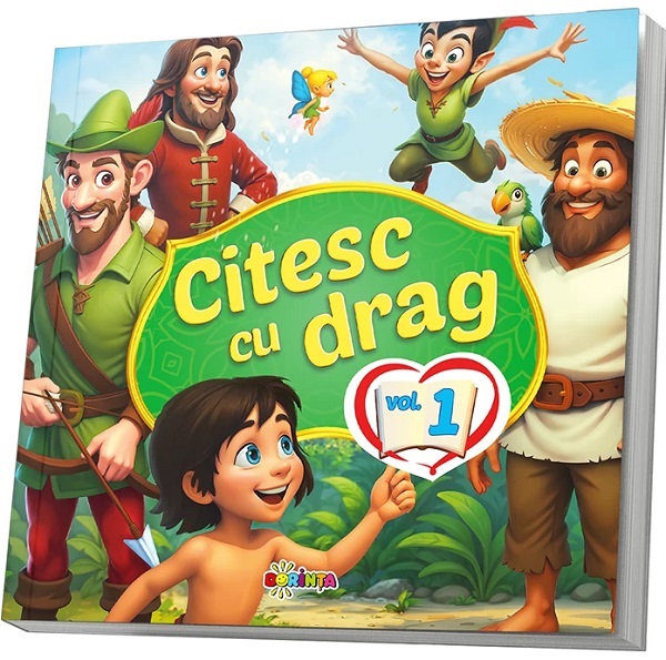 Coperta cărții 'Citesc cu drag Vol.1'