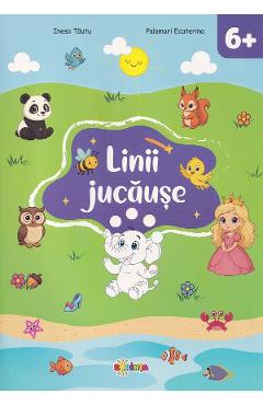 Coperta cărții 'Linii jucăușe 6 ani - Inesa Tăutu, Ecaterina Palamari'
