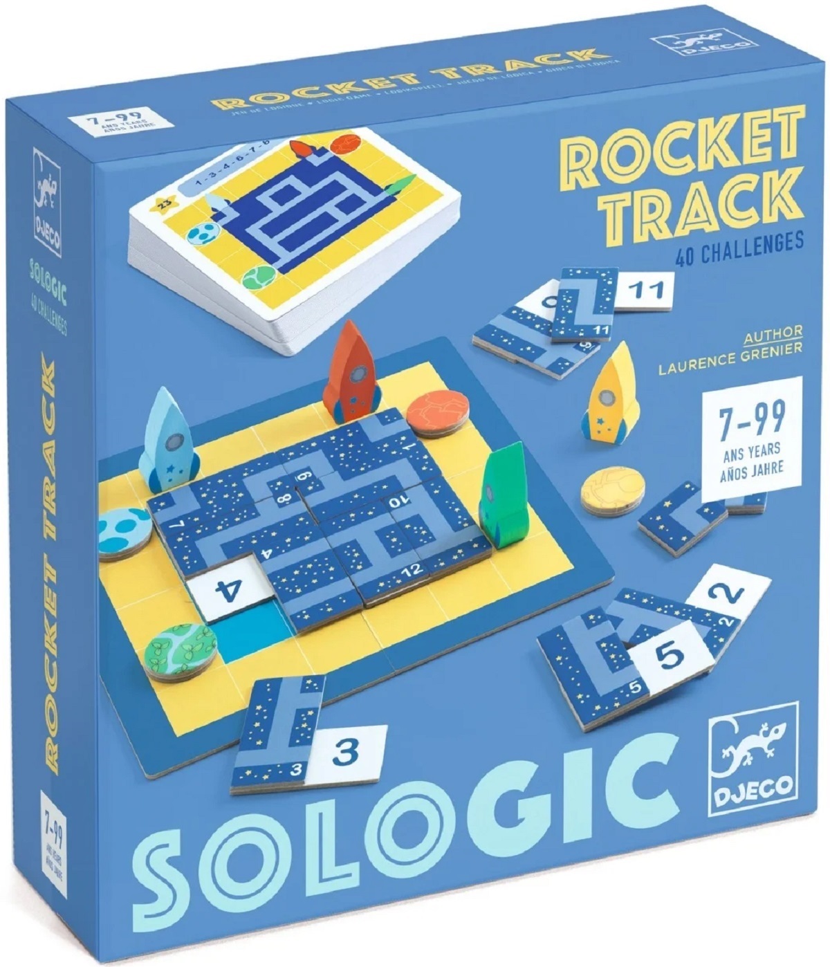 Imaginea produsului 'Joc logic: Rocket Track'