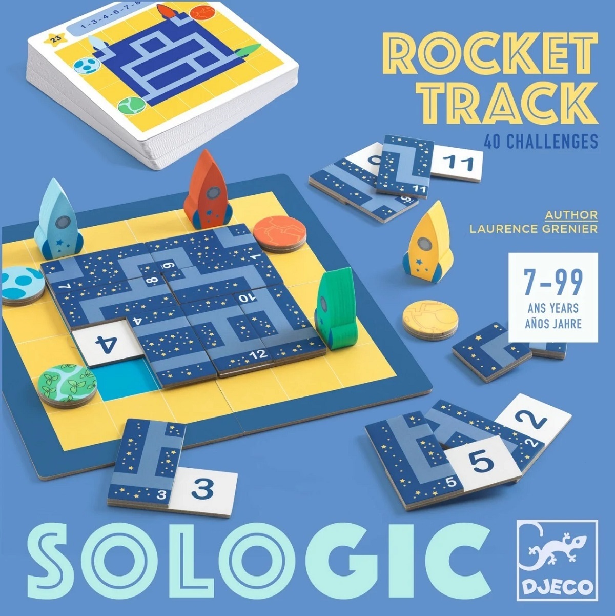 Imaginea produsului 'Joc logic: Rocket Track'