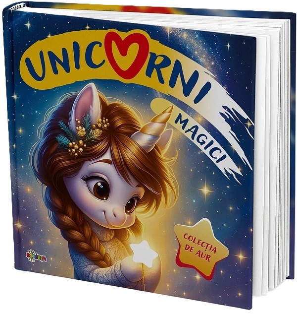Coperta cărții 'Unicorni magici. Colecția de aur - Inesa Tăutu'