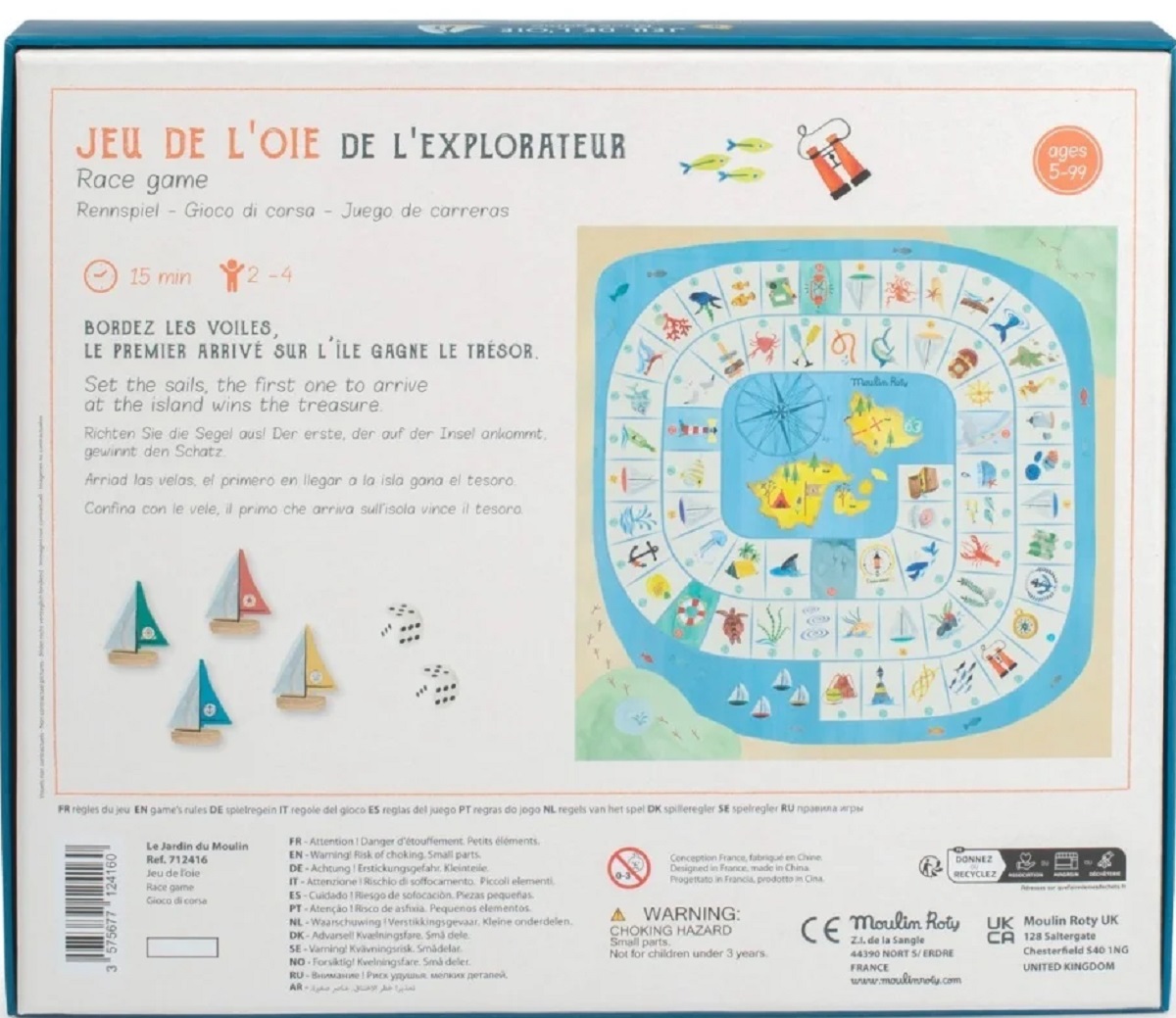 Imaginea produsului 'Joc de societate. Excursie pe insula comorilor'