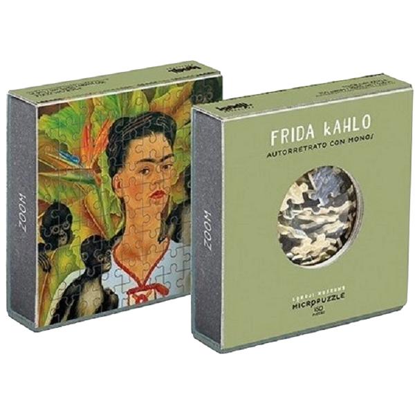 Zoom Micropuzzle: Frida Khalo