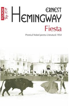 Coperta cărții 'Fiesta - Ernest Hemingway'