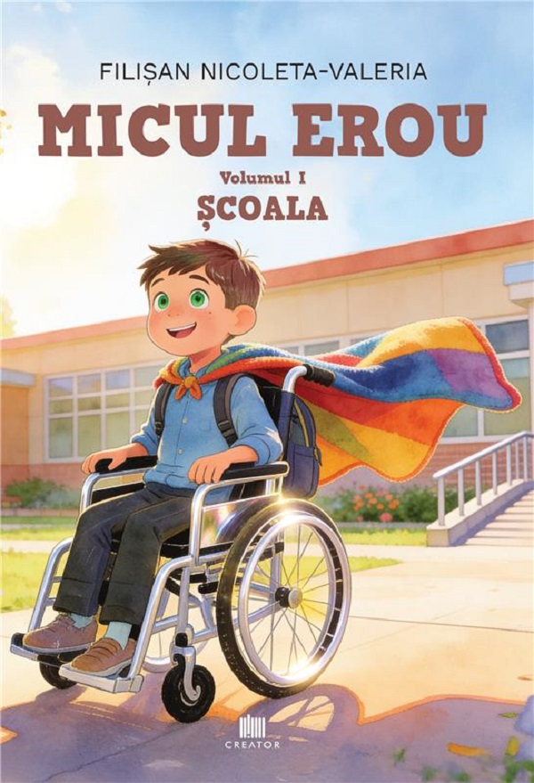 Coperta cărții 'Micul erou Vol.1: Școala - Nicoleta-Valeria Filișan'