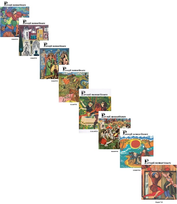 Coperta cărții 'Pachet 8 volume: Povești nemuritoare'