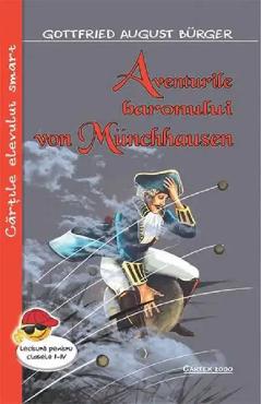 Coperta cărții 'Aventurile baronului von Munchhausen - Gottfried August Burger'