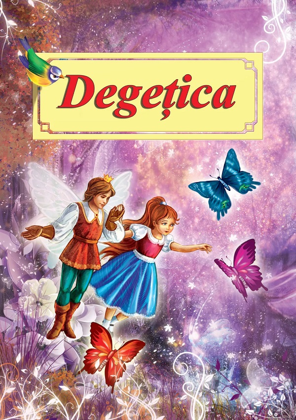 Coperta cărții 'Degețica. Poveste ilustrată - H.C. Andersen'