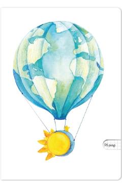 Imaginea produsului 'Set 5 caiete A5 matematică: Balonul călător'