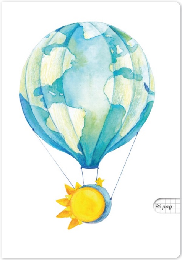 Imaginea produsului 'Set 5 caiete A5 matematică: Balonul călător'