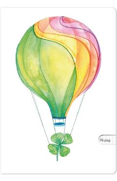 Imaginea produsului 'Set 5 caiete A5 matematică: Balonul cu aer cald și noroc'