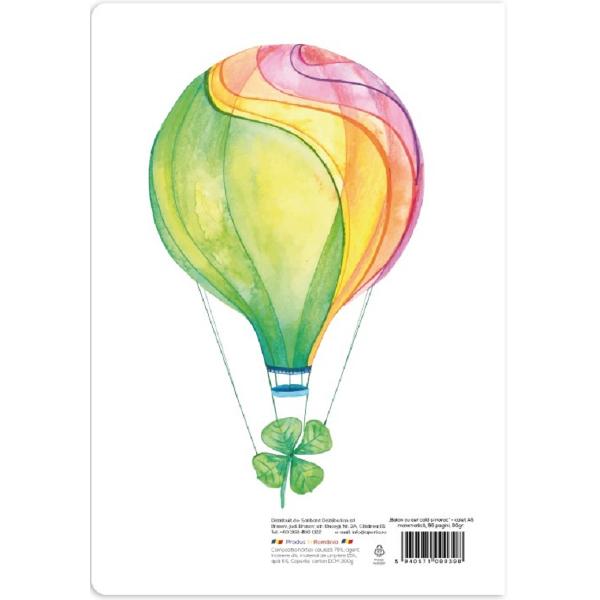Set 5 caiete A5 matematica: Balonul cu aer cald si noroc