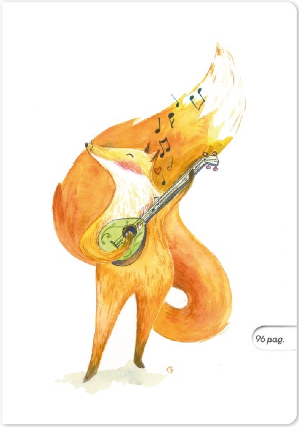 Imaginea produsului 'Set 5 caiete A5: Vulpoiul trubadur'
