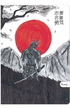 Imaginea produsului 'Set 3 caiete A4 dictando: Liniștea samuraiului'