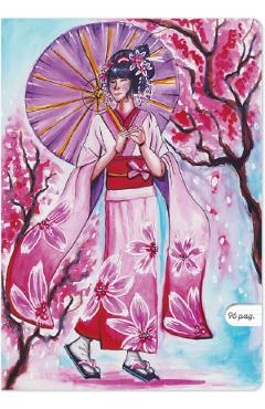 Imaginea produsului 'Set 3 caiete A4 dictando: Sakura Blossom'