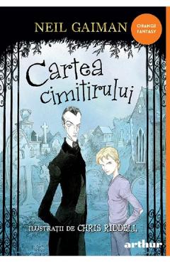 Coperta cărții 'Cartea cimitirului - Neil Gaiman'