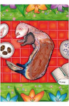 Imaginea produsului 'Set 5 caiete A5 dictando: Cârtița la picnic, puf și liniște'