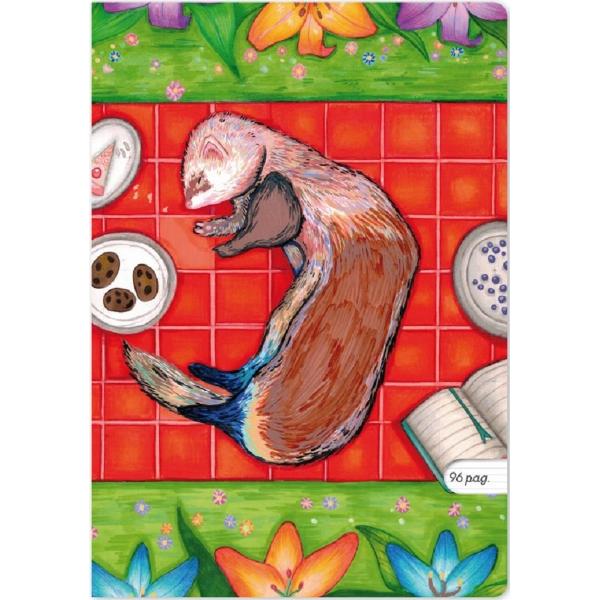 Set 5 caiete A5 dictando: Cartita la picnic, puf si liniste