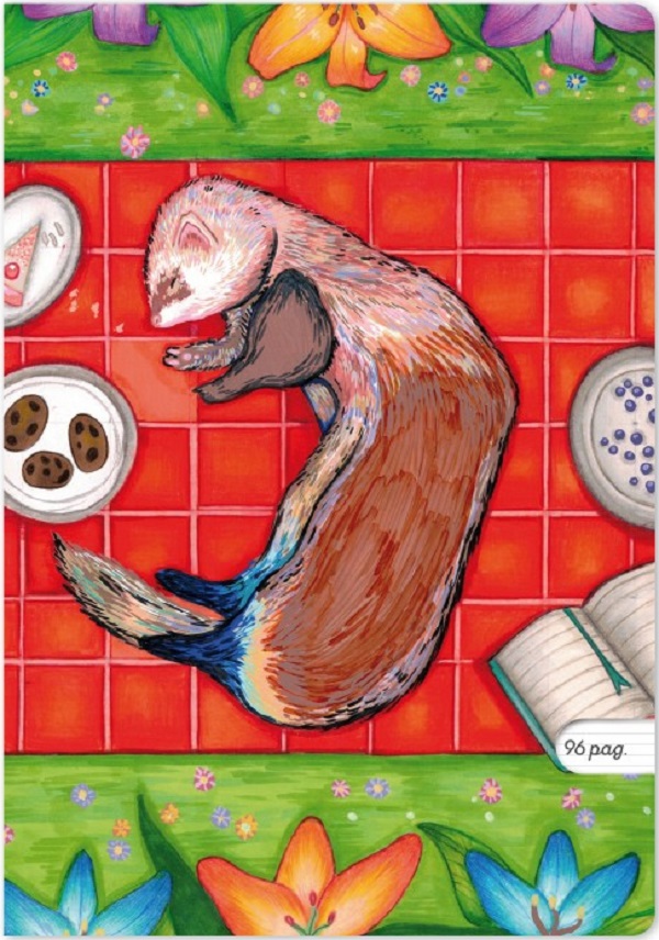 Imaginea produsului 'Set 5 caiete A5 dictando: Cârtița la picnic, puf și liniște'