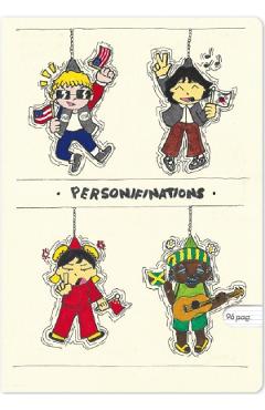 Imaginea produsului 'Set 5 caiete A5 dictando: Personifi Nations'
