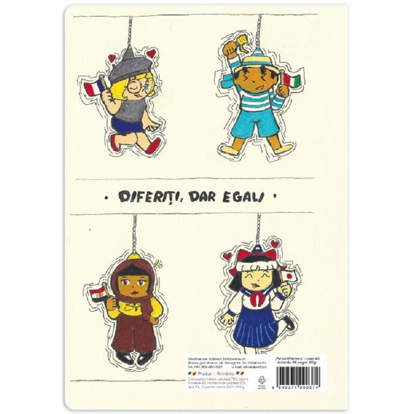 Set 5 caiete A5 dictando: Personifi Nations