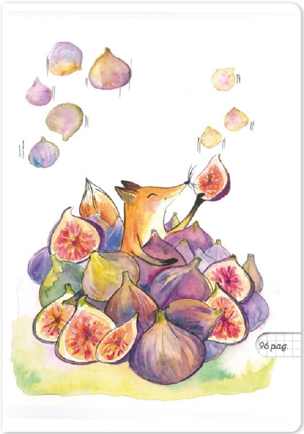 Imaginea produsului 'Set 5 caiete A5 matematică: Vulpea și smochinele'