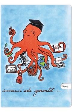 Imaginea produsului 'Set 5 caiete A5 dictando: Caracatița Mircmag'