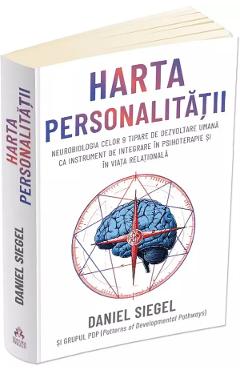 Coperta cărții 'Harta personalității - Daniel J. Siegel'